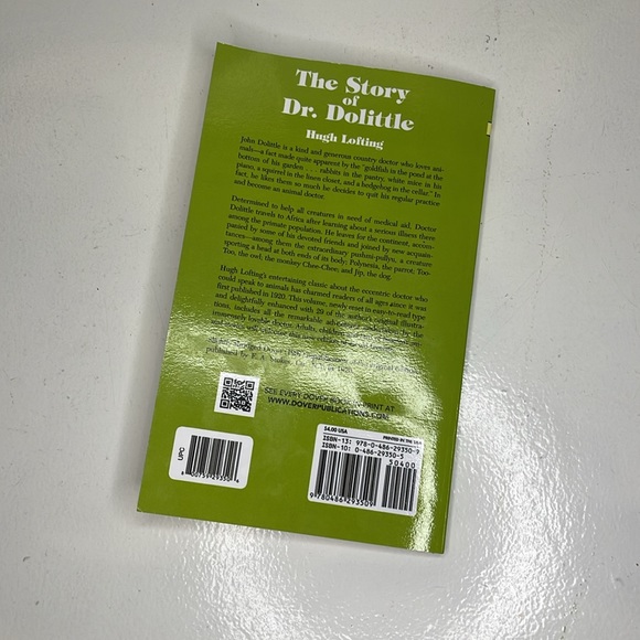 3/$9 youth novels, 3 animal themed books Story of Dr. Doolittle, Trumpet of Swan - Picture 3 of 10